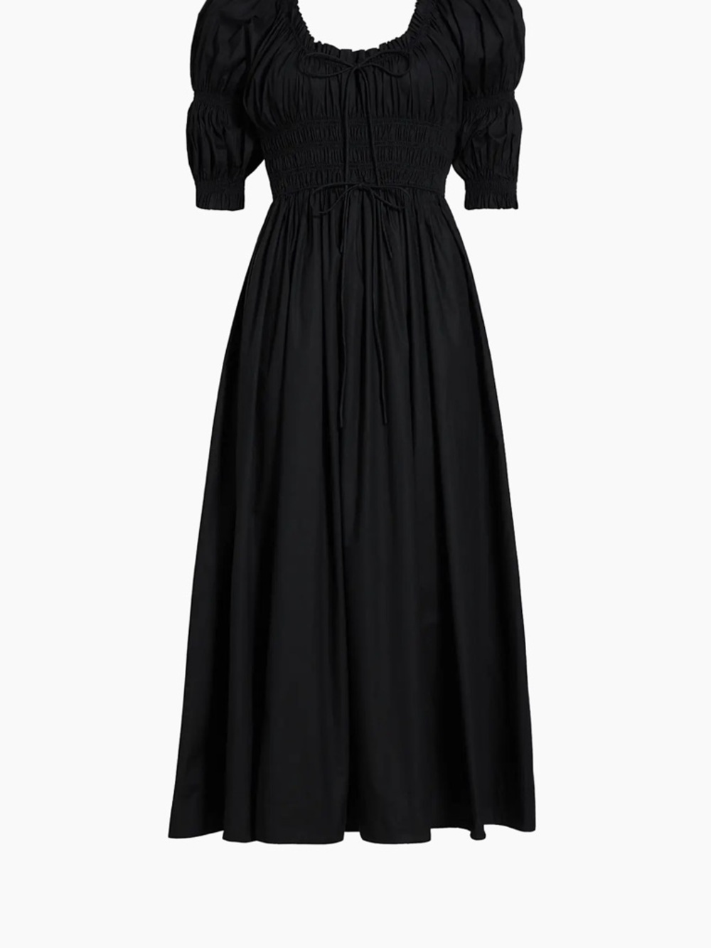 Doen Ischia Puff-Sleeve Dress